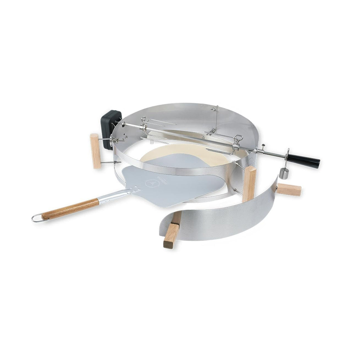 Moesta Smokin' Pizza Ring XL Set, 57cm, Grillzubehör