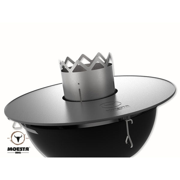 Moesta WOK'N BBQ Kamin für BBQ Disk, Grillzubehör, Detailansicht 2