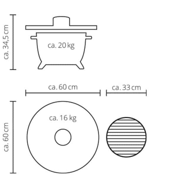 Monolith Icon, Grillrost aus Edelstahl, für 1 - 3 Personen, Detailansicht 11