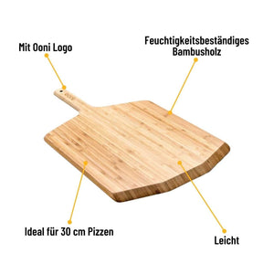 Ooni Pizzaschieber/ Servierbrett, Bambus 16“, Detailansicht 1