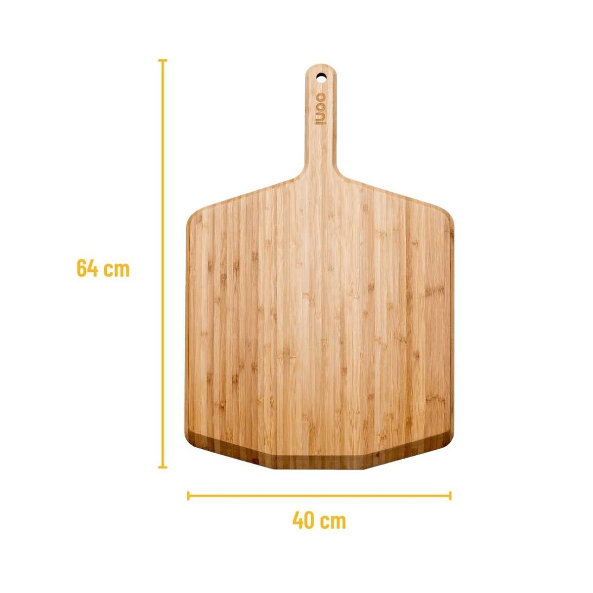 Ooni Pizzaschieber/ Servierbrett, Bambus 16“, Detailansicht 2