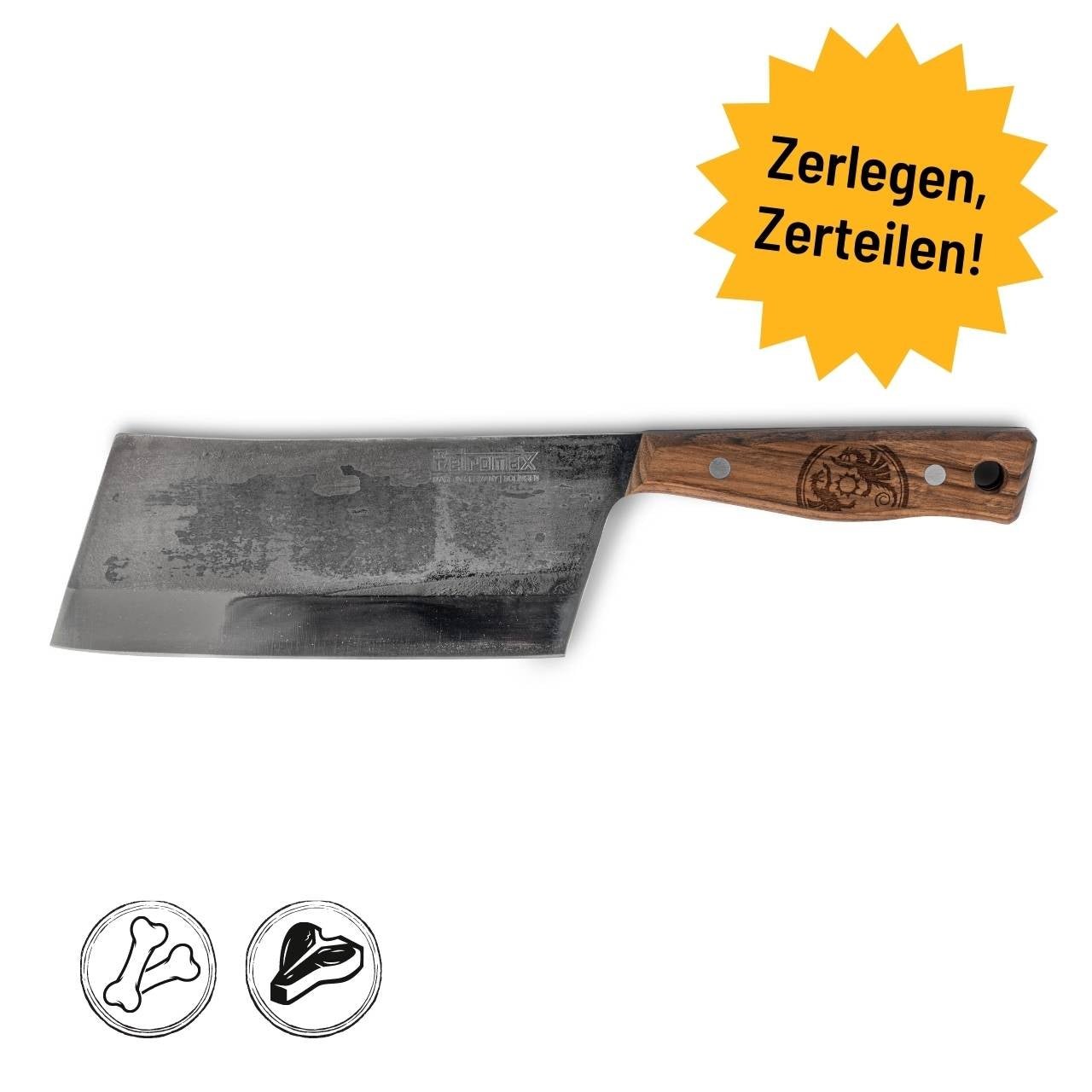 Petromax Hackmesser, 17 cm, Messer, Detailansicht 4