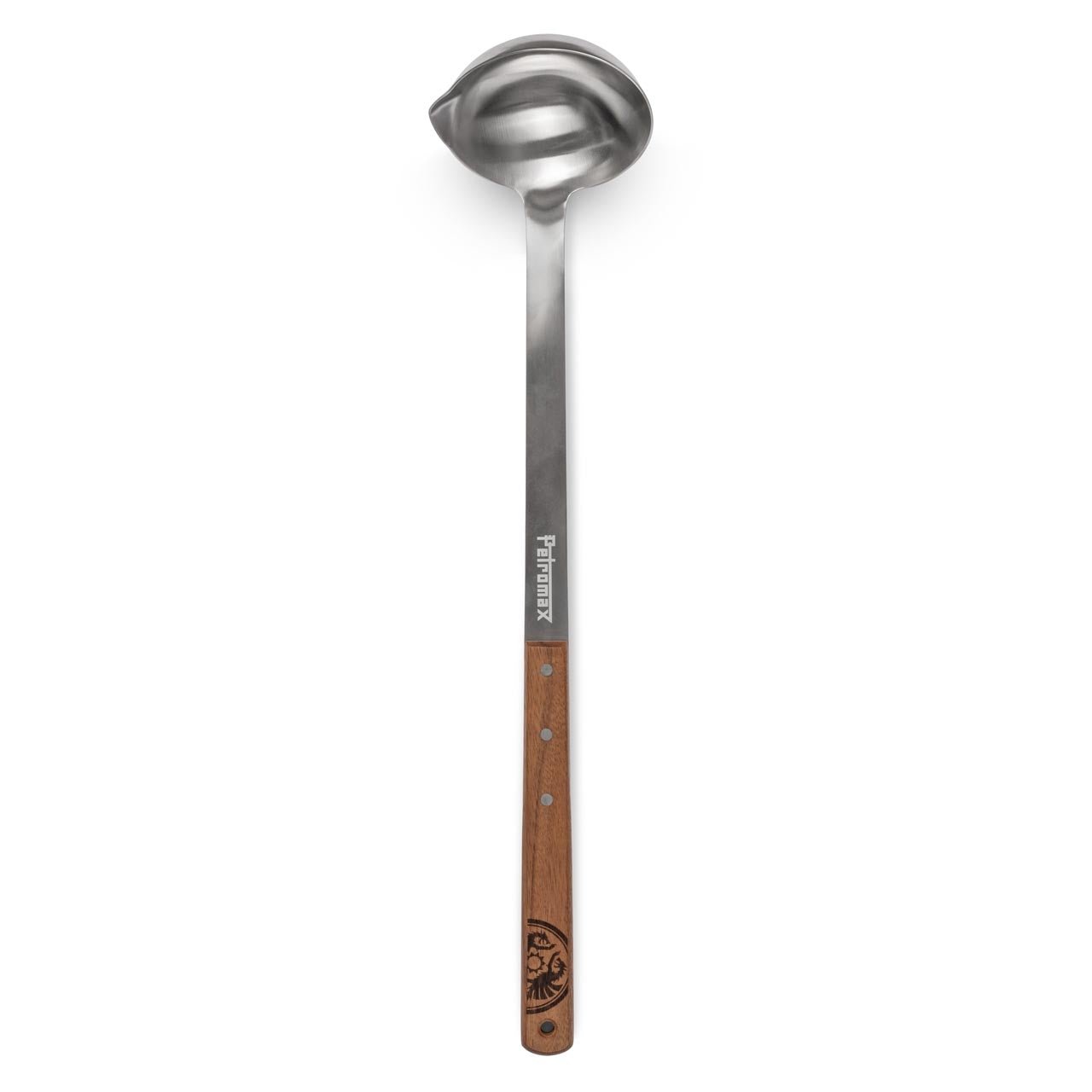 Petromax Schöpfkelle mit Walnussholzgriff, 50 cm, Grillzubehör, Detailansicht 2