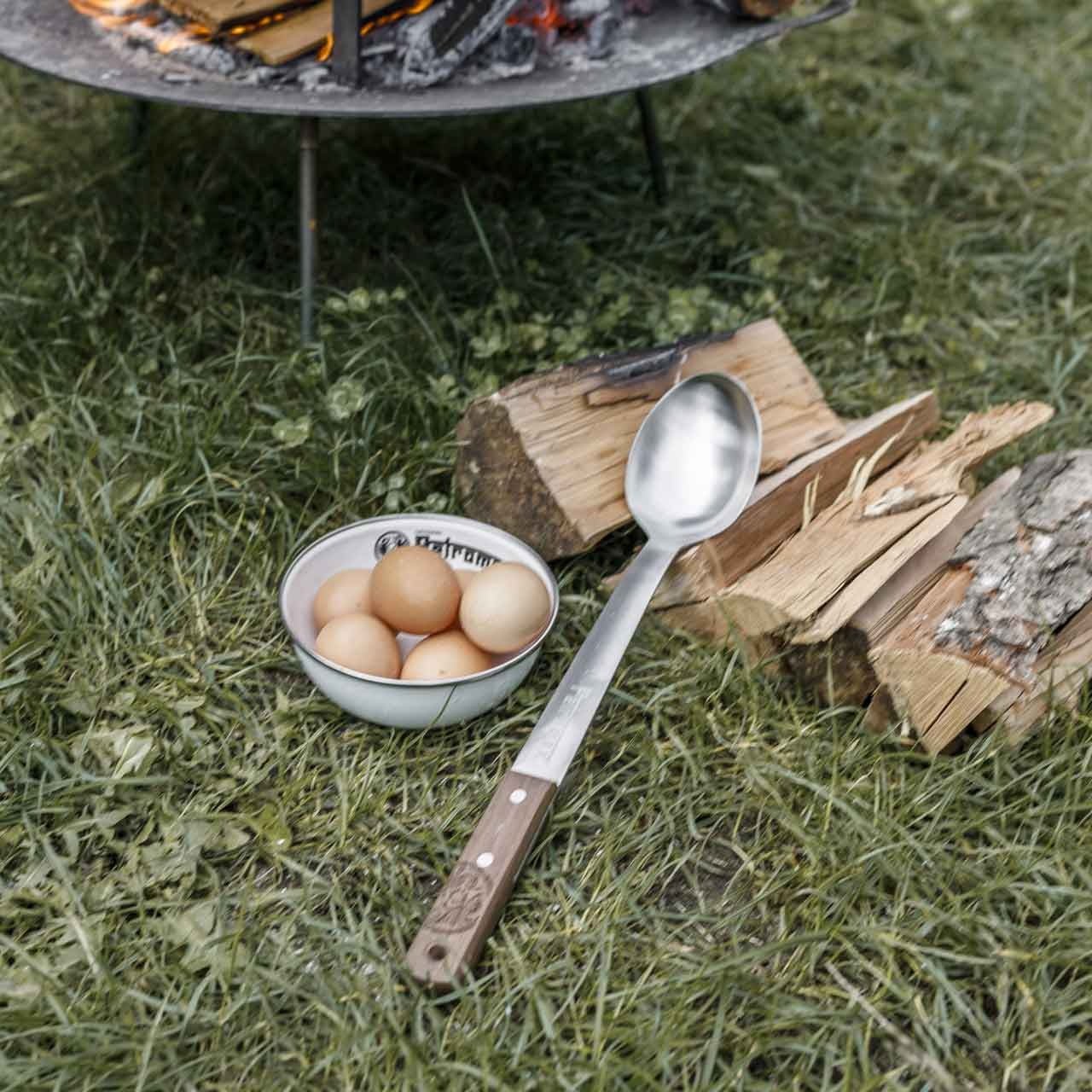 Petromax Servierlöffel, 30 cm, Grillzubehör, Detailansicht 4