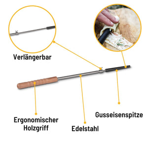 Petromax Stockbrot Spieß, Grillzubehör, Detailansicht 1
