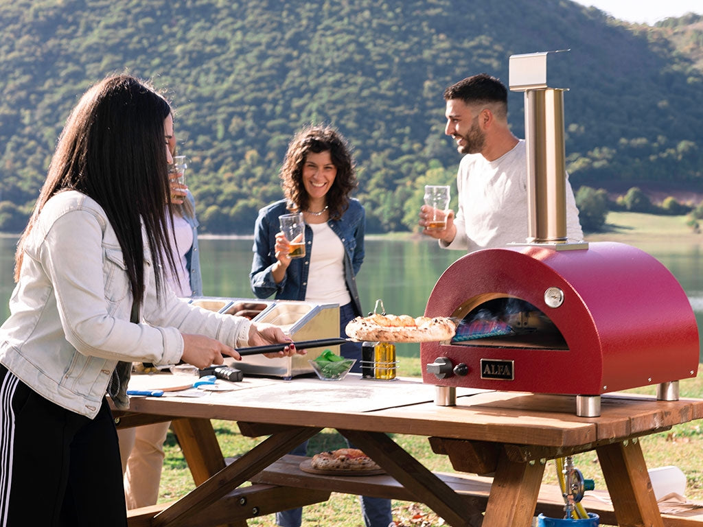 Alfa Forni Moderno Portable, Gas, Grau, Pizzaofen, Detailansicht 4