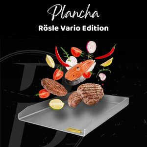 BABOSSA Plancha, Rösle Videro mit Vario für Videro, Allflame Hero & Epicflame