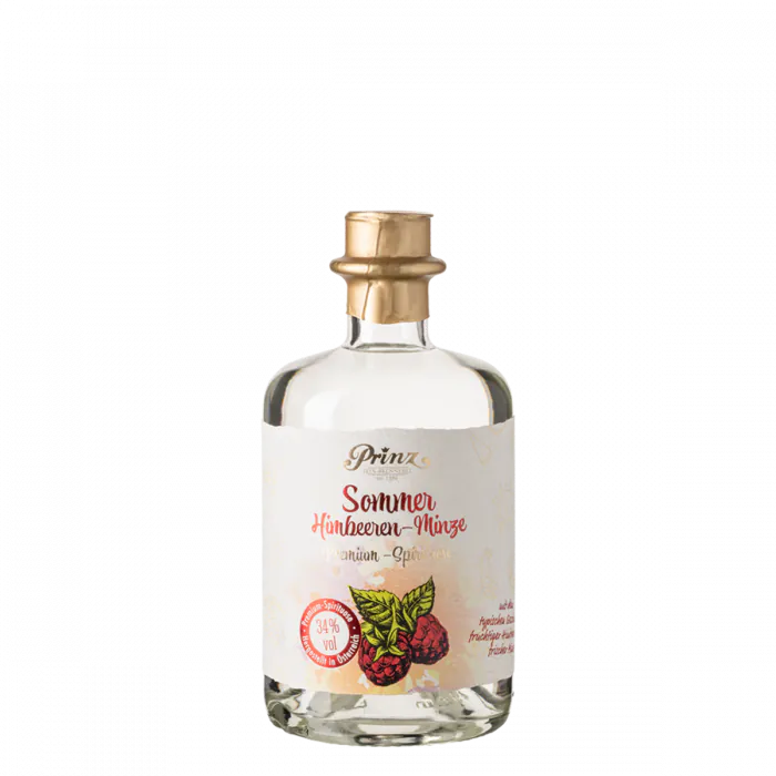 Prinz Sommer Himbeeren-Minze 34% VOL, Spirituosen