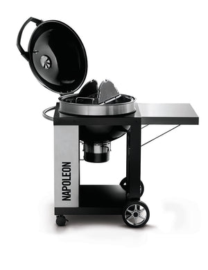 Napoleon Holzkohle Kugelgrill, Ø57cm in Rollwagen mit Gussrost, für 1 - 8 Personen, Detailansicht 1