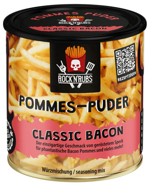 Rock n' Rubs Rock 'n' Rubs Pommes-Puder, Classic Bacon 150 g, Gewürz