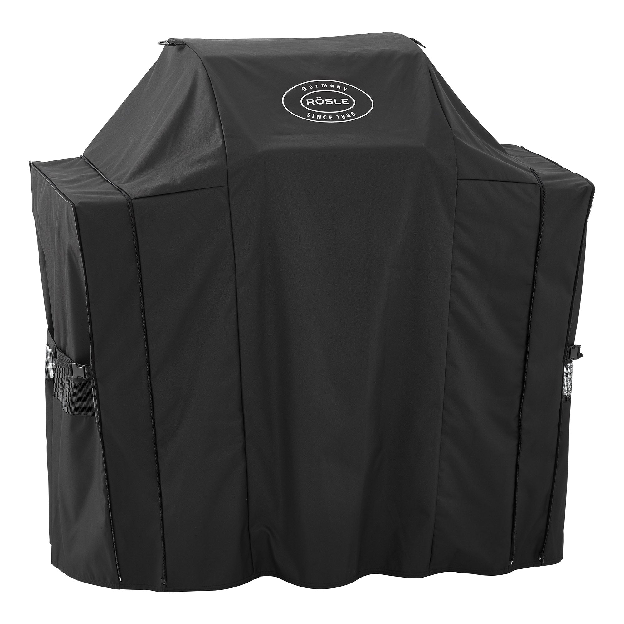 Rösle Videro Pro Smart Bundle - mit Grillplatte, Rotisserie, Räucherbox und Abdeckhaube, Grillrost aus, Detailansicht 6