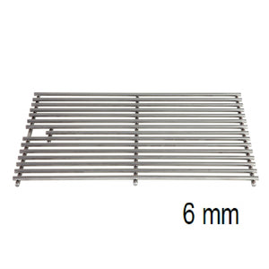 ALL'GRILL Edelstahlroste 6mm für CHEF-S (ES6-S), Grillzubehör