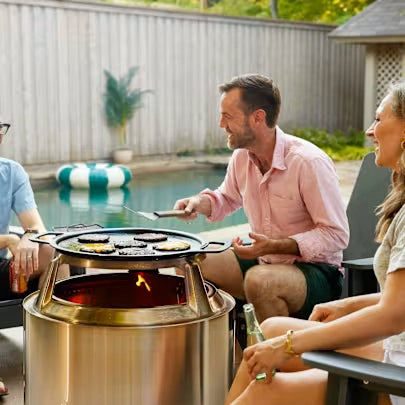 Solo Stove YUKON Gusseisen-Plancha mit Aufsatz, Grillzubehör, Detailansicht 4