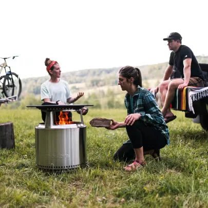Solo Stove BONFIRE Gusseisen-Grillrost mit Aufsatz, Detailansicht 5