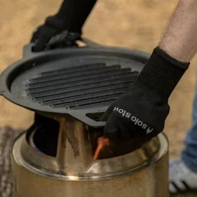 Solo Stove RANGER Gusseisen-Grillrost mit Aufsatz, Detailansicht 2