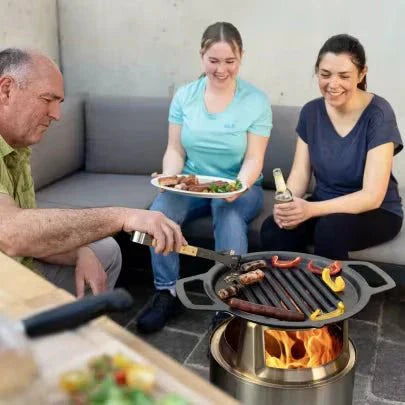 Solo Stove RANGER Gusseisen-Grillrost mit Aufsatz, Detailansicht 5