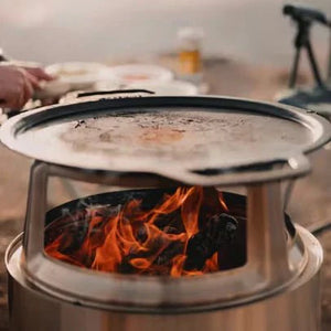 Solo Stove RANGER Gusseisen-Plancha mit Aufsatz, Detailansicht 1