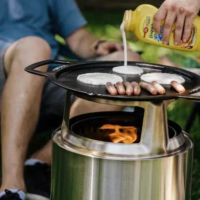 Solo Stove RANGER Gusseisen-Plancha mit Aufsatz, Detailansicht 3