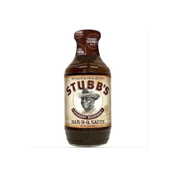 Stubbs Stubb's Hickory Bourbon Bar-B-Q Sauce, 450ml