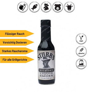 Stubbs Stubb's Hickory Liquid Smoke, 148ml, Detailansicht 1