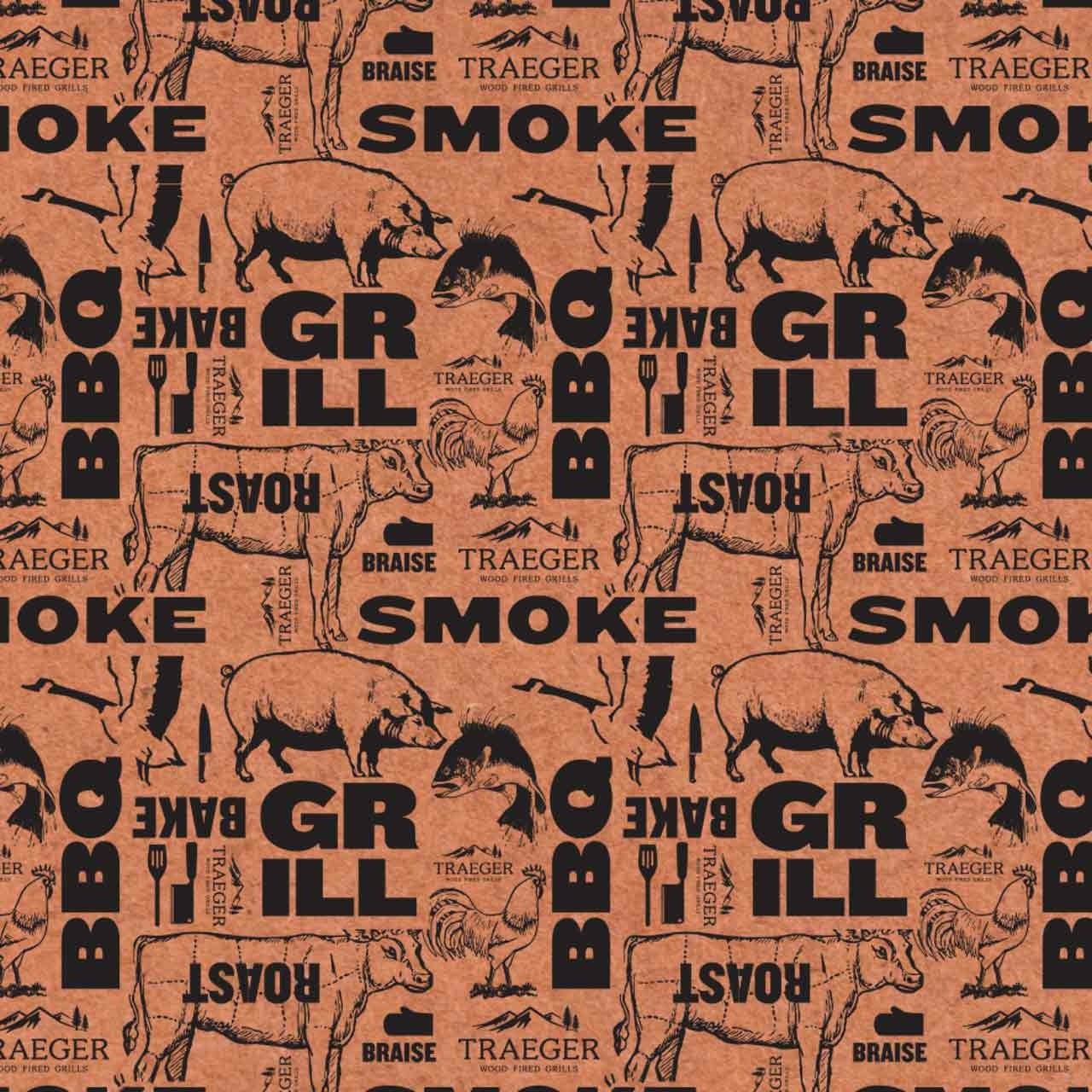 Traeger x Oren Pink Butcher Paper, Grillzubehör, Detailansicht 4
