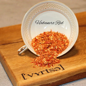 ['Vyrtse] Habanero Rot geschrotet, 60g, Lebensmittel