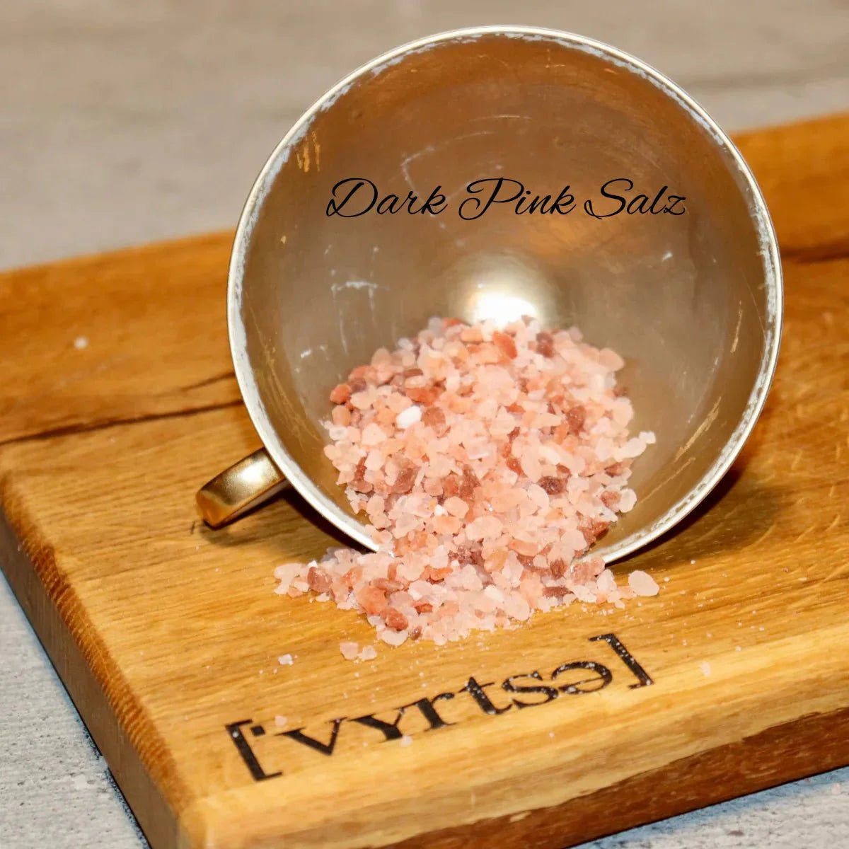 ['Vyrtse] Kristallsalz Dark Pink, 200g, Lebensmittel