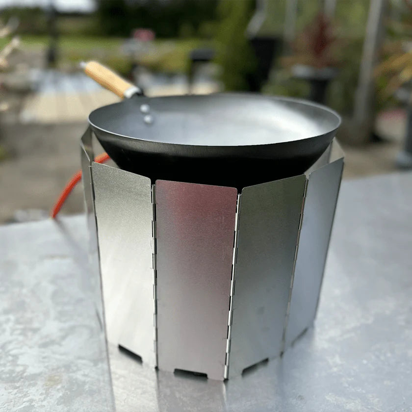 Hot Wok Windschutz, Grillzubehör, Detailansicht 1