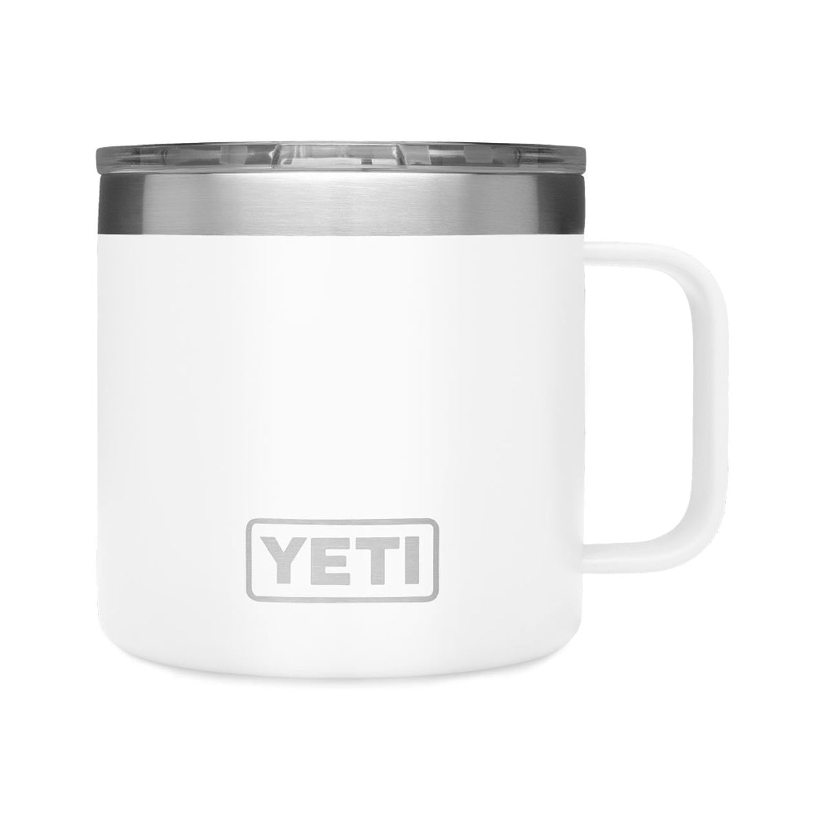 YETI Rambler Mug, 414 ml, White, Grillzubehör