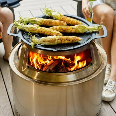 Solo Stove YUKON Gusseisen-Plancha mit Aufsatz, Grillzubehör, Detailansicht 3
