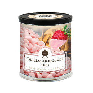 Rock n' Rubs Rock 'n' Rubs x Callebaut Grillschokolade „Ruby“, weitere Lebensmittel