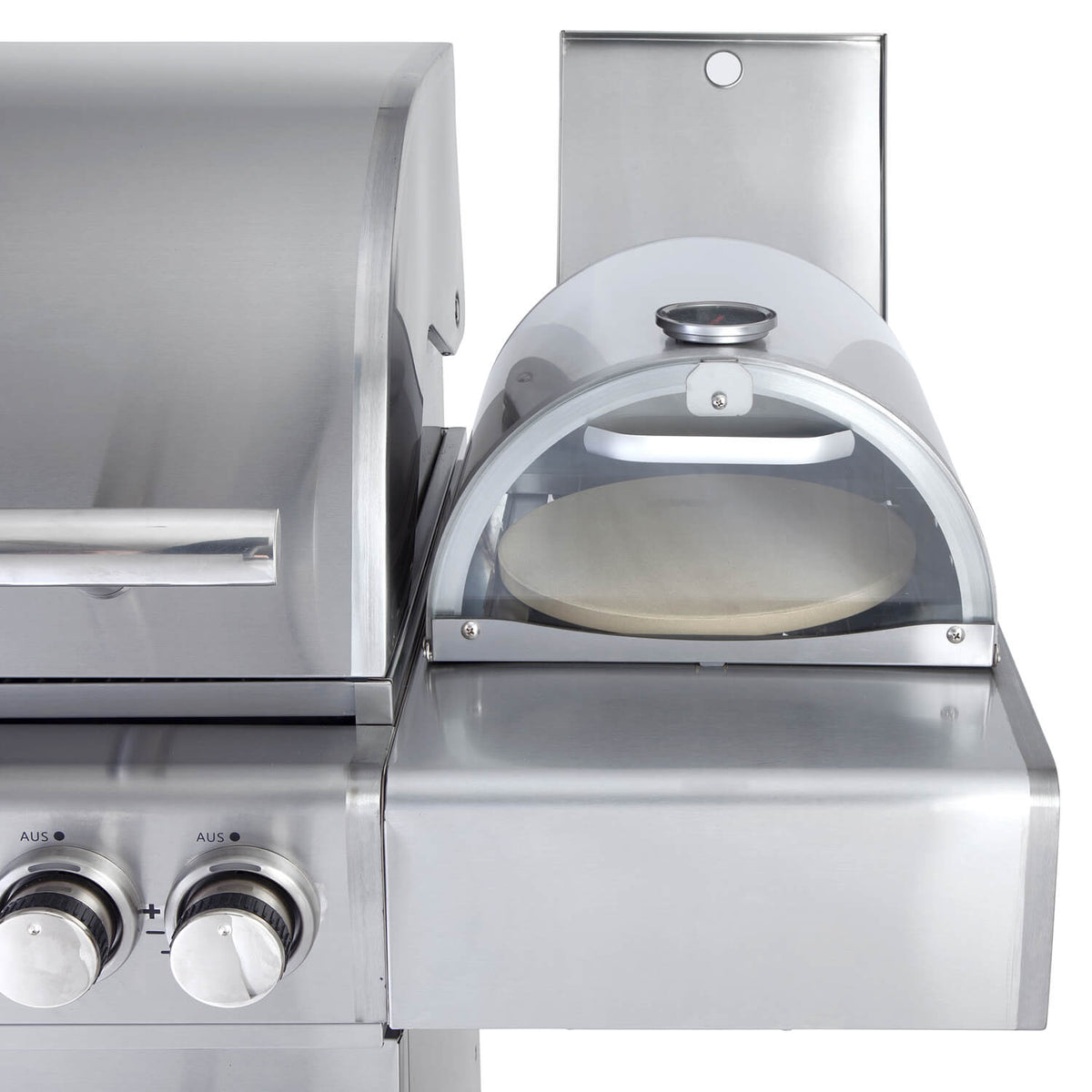 ALL'GRILL ALL’GRILL Pizzaboxx, Rund, Detailansicht 2