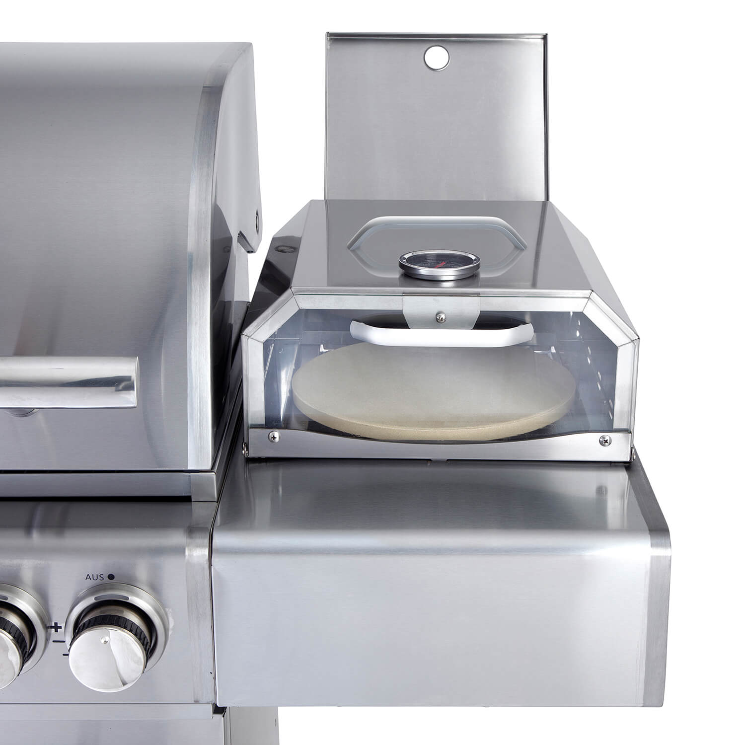 ALL'GRILL ALL’GRILL Pizzaboxx, Eckig, Detailansicht 2