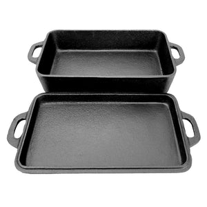 ALL’GRILL Casserole, mit Deckel 16x11x6cm geöffnet