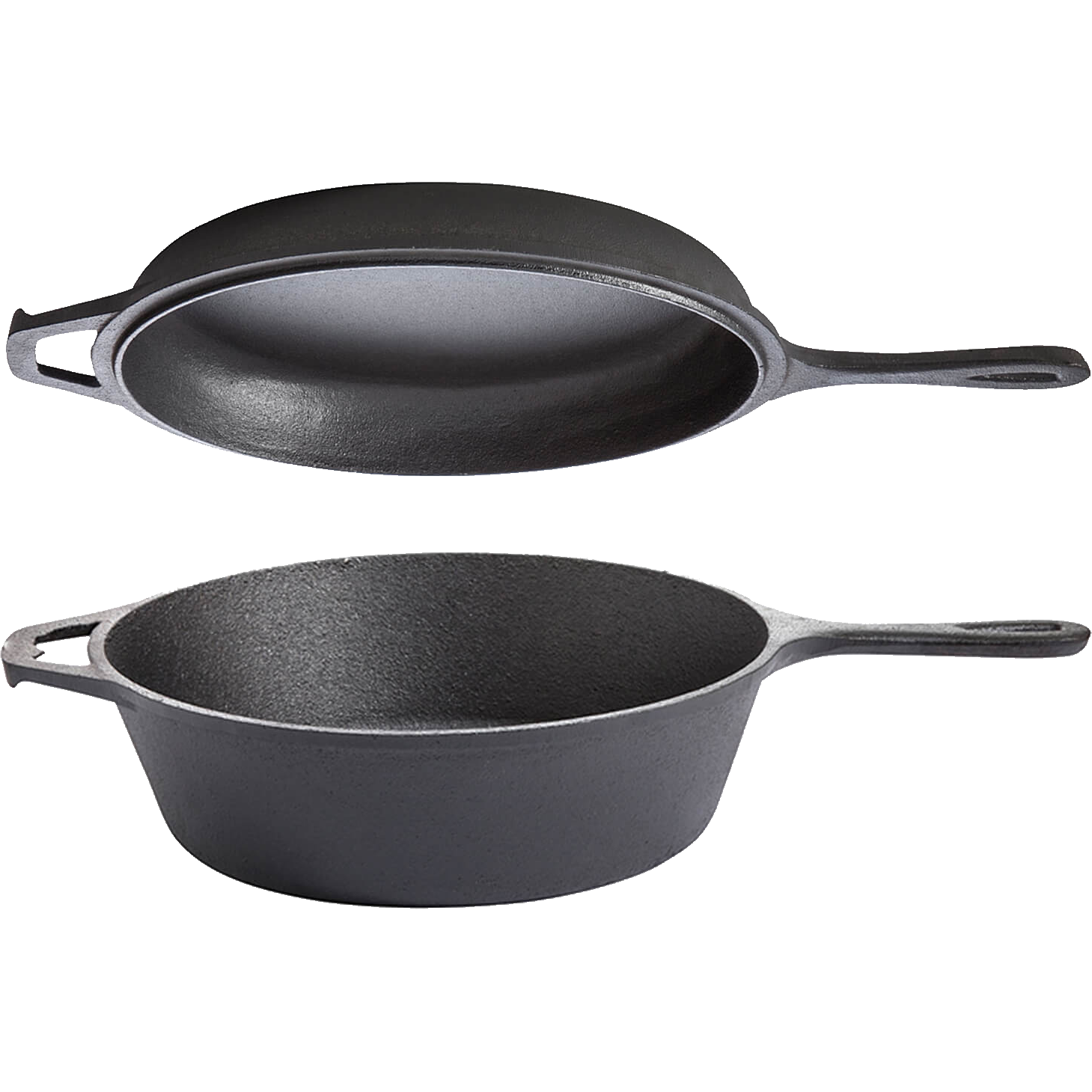 ALL'GRILL ALL’GRILL Gusseisen Topf & Pfanne 2in1, Ø 26 cm, Grillzubehör