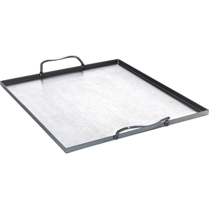 ALL'GRILL ALL’GRILL Grillwanne mit 2 Griffen, Edelstahl 31x27x1cm