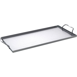 ALL'GRILL ALL’GRILL Grillwanne mit 2 Griffen, Edelstahl 39, 5x19x1cm, Detailansicht 1