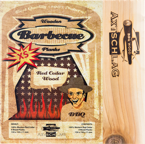 Axtschlag Grillbretter, Red Cedar XS