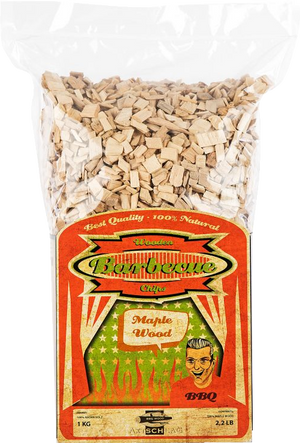 Axtschlag Räucherchips, Ahorn