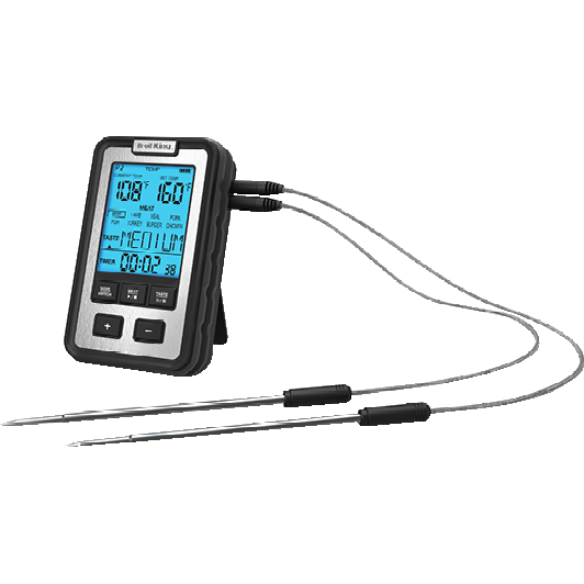 Broil King digitales Thermometer für Seitenablagen, Grillzubehör