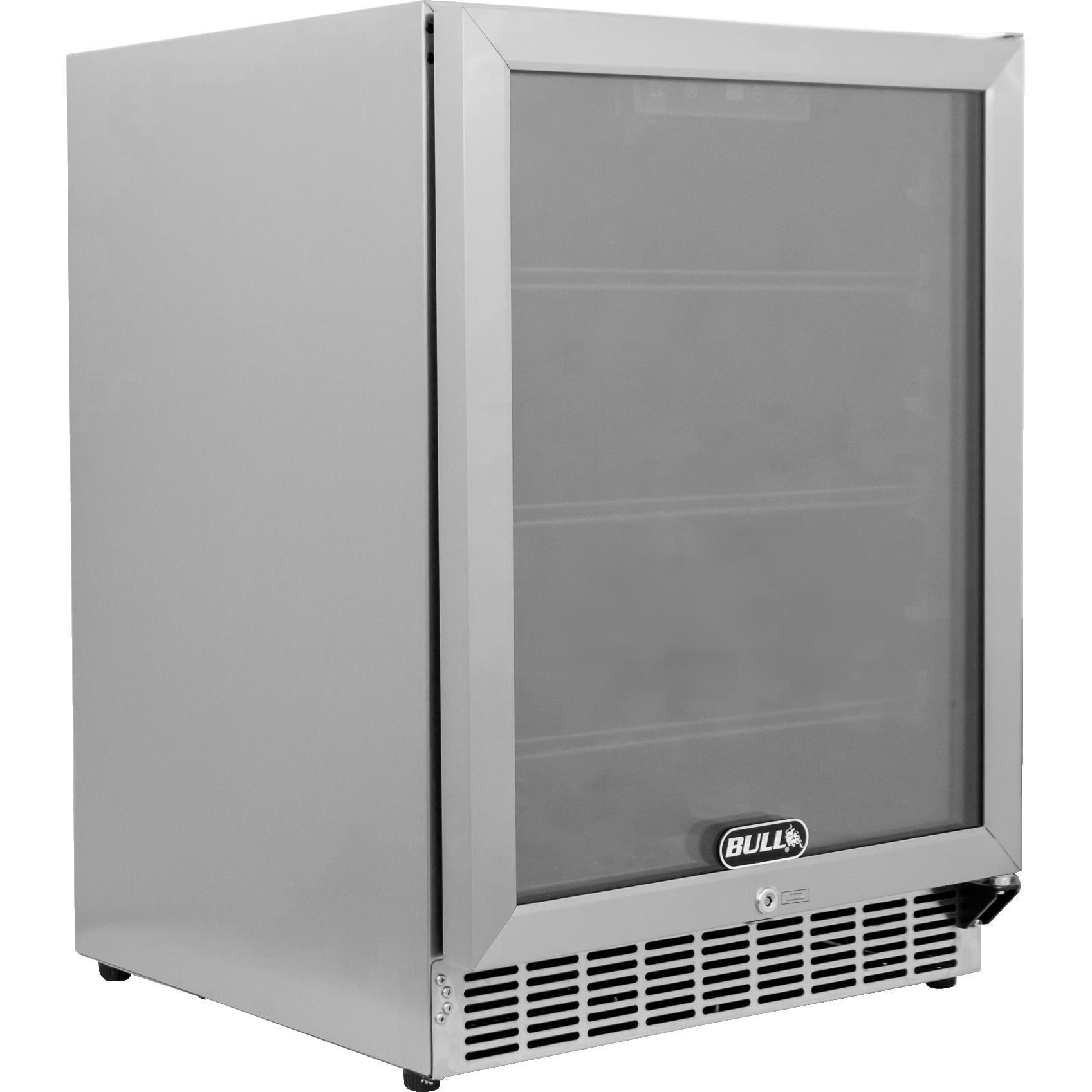 Bull Kühlschrank Premium mit Glastür, Außenküche
