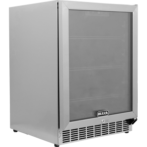 Bull Kühlschrank Premium mit Glastür, Außenküche
