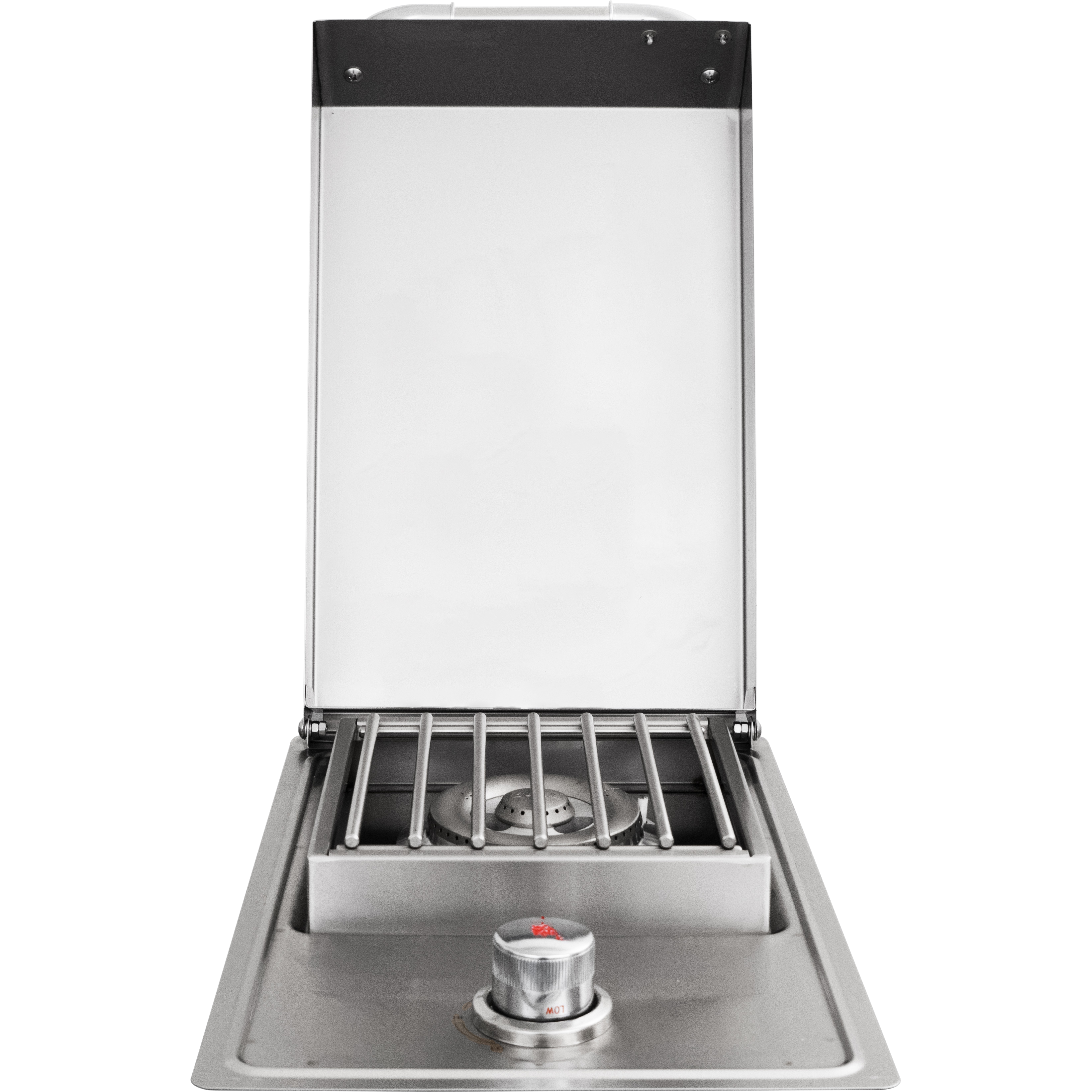 Bull Seitenbrenner Single Built-, Grillrost aus Edelstahl, Detailansicht 2