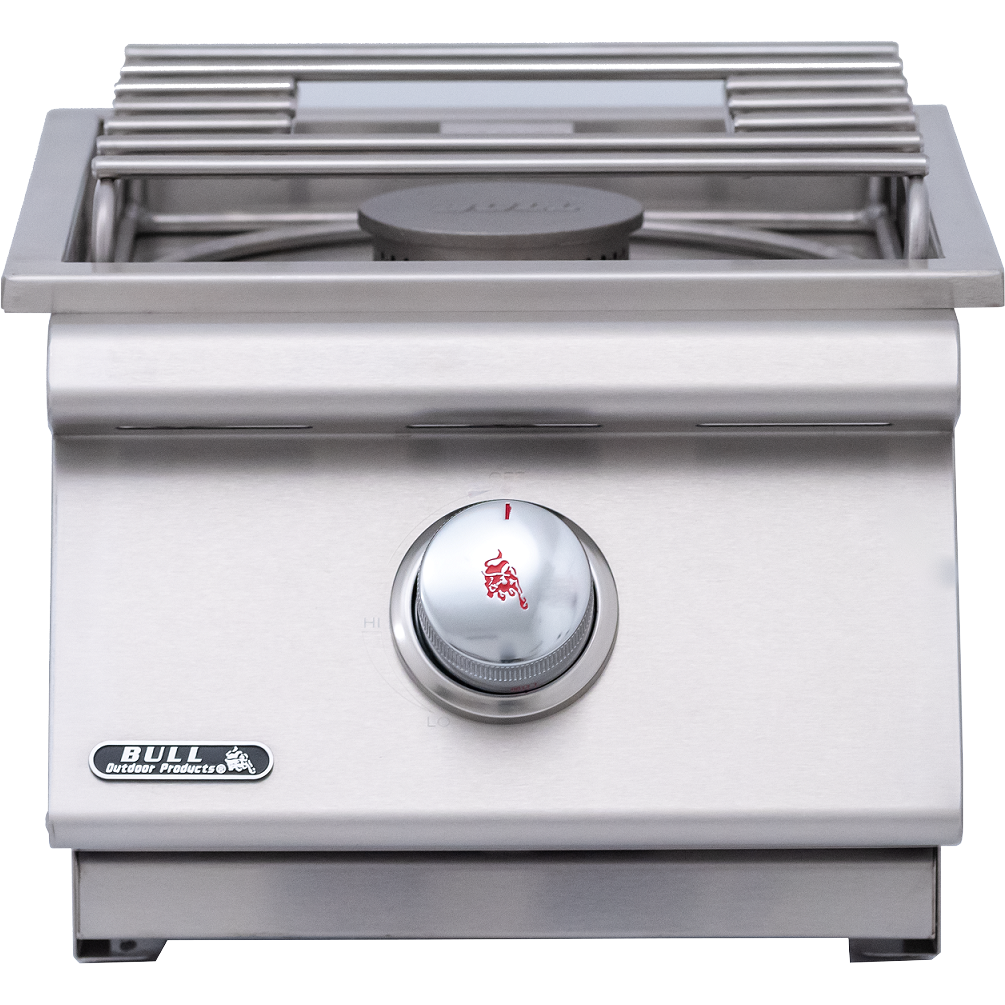 Bull Seitenbrenner Pro mit drehbarem Rost Built-, Grillrost aus Edelstahl