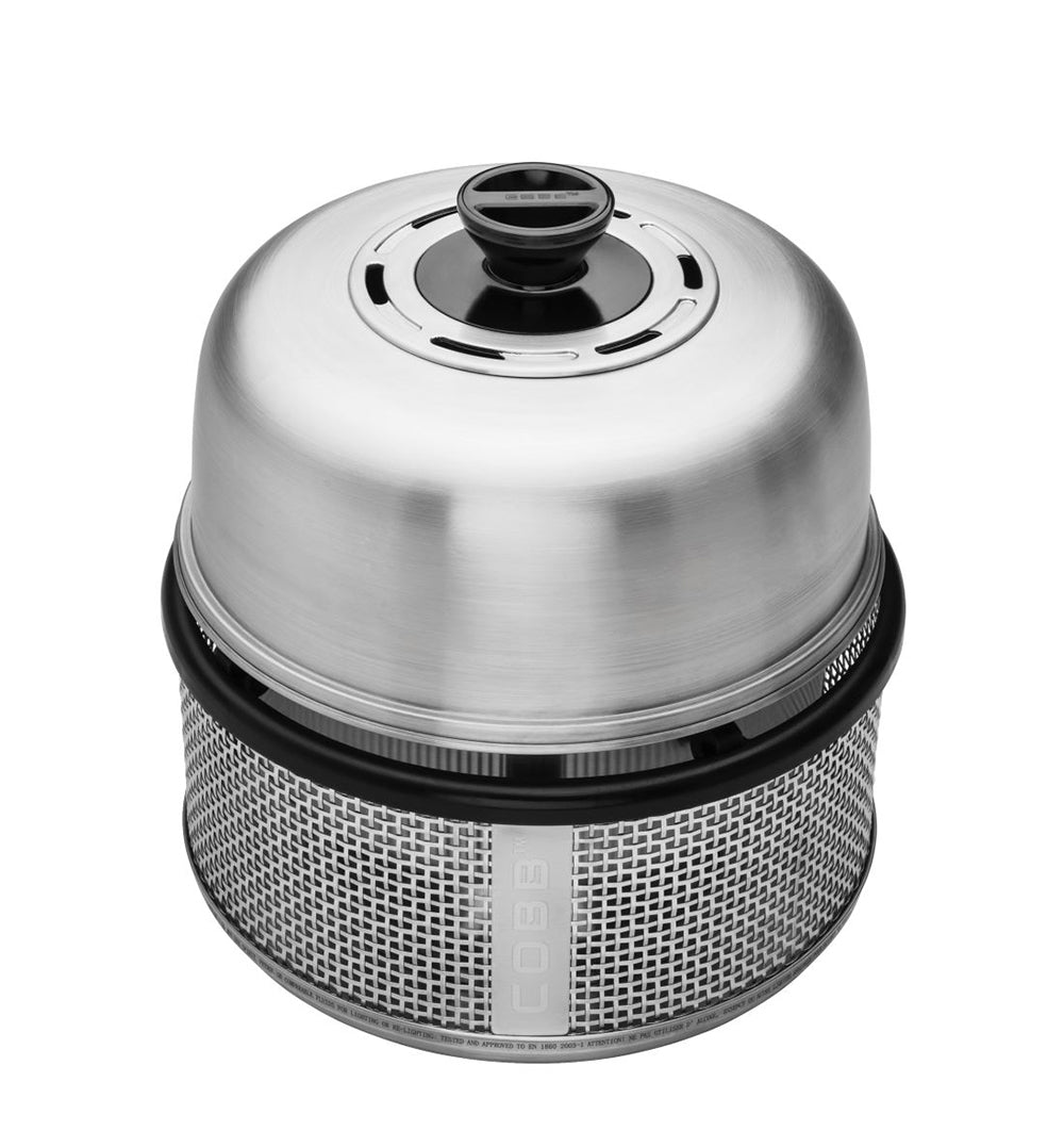 Cobb Air Deluxe, inkl. Griddle Platte CO-418, Grillrost aus Edelstahl, für 1 - 3 Personen