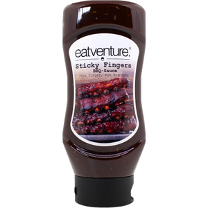 Eatventure Sticky Fingers BBQ Sauce, 480ml, Grillsauce