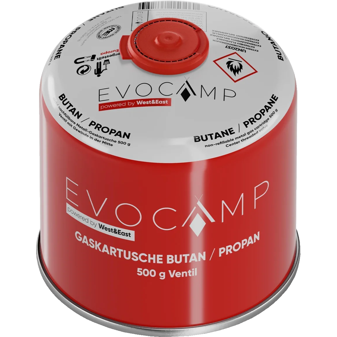 Evocamp Gaskartusche, 450g Butan/ Propan