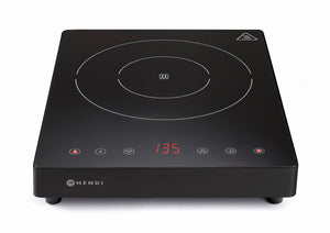 Hendi Induktionskocher 2000W Black Line, Küchengeräte
