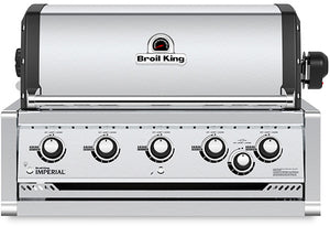Broil King Imperial S 570 Built-, inkl. Drehspieß, Grillrost aus Edelstahlguss, für 1 - 18 Personen