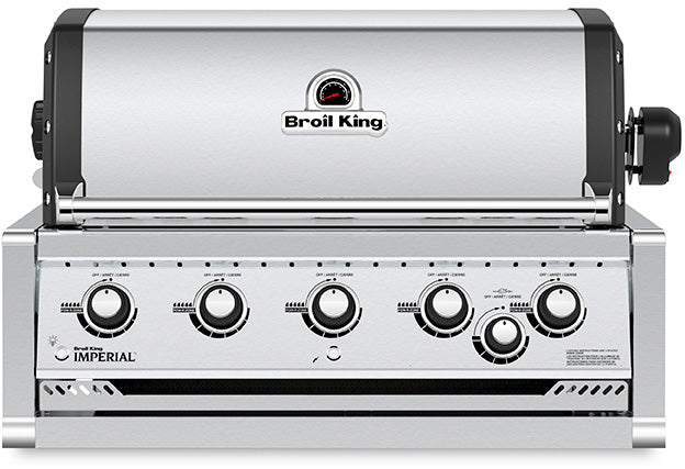 Broil King Imperial S 570 Built-, inkl. Drehspieß, Grillrost aus Edelstahlguss, für 1 - 18 Personen
